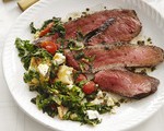 Seared Steak With Chard Salad