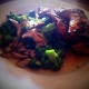 Grilled Soy-Galanga Chicken With Broccoli and Shiitakes