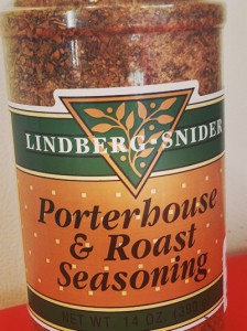 Lindberg Snider Porterhouse & Roast Seasoning
