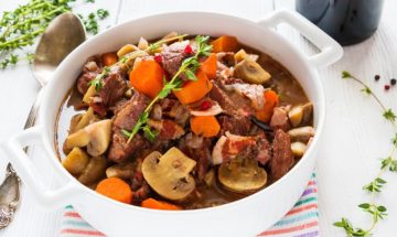 hearty healthy beef stew